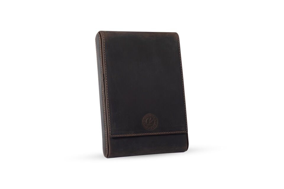 KRIC 5 Lİ DERİ KALEMLİK - CRAZY KAHVE