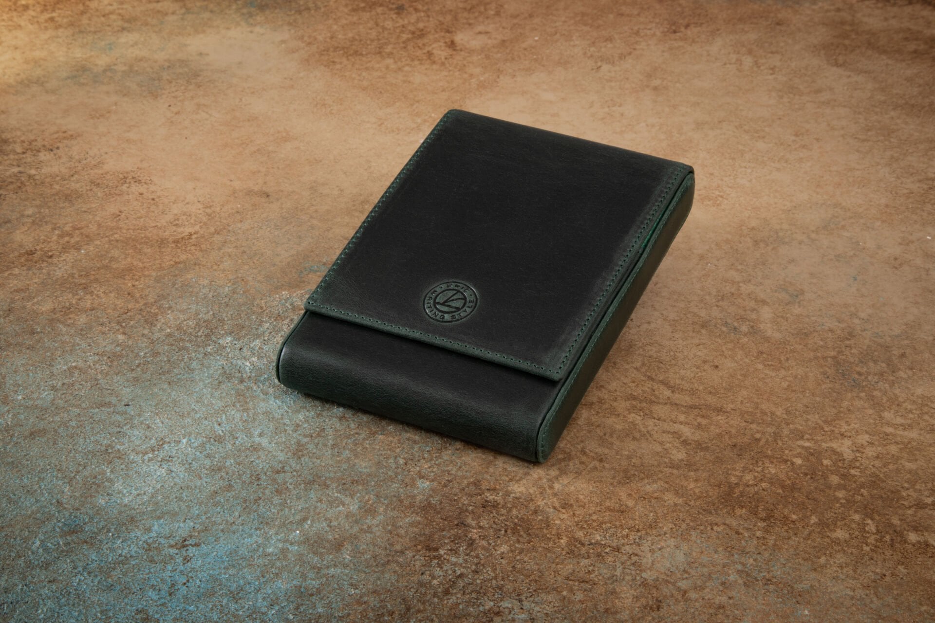 Krıc 5'li Deri Kalemlik- Dublin Yeşili