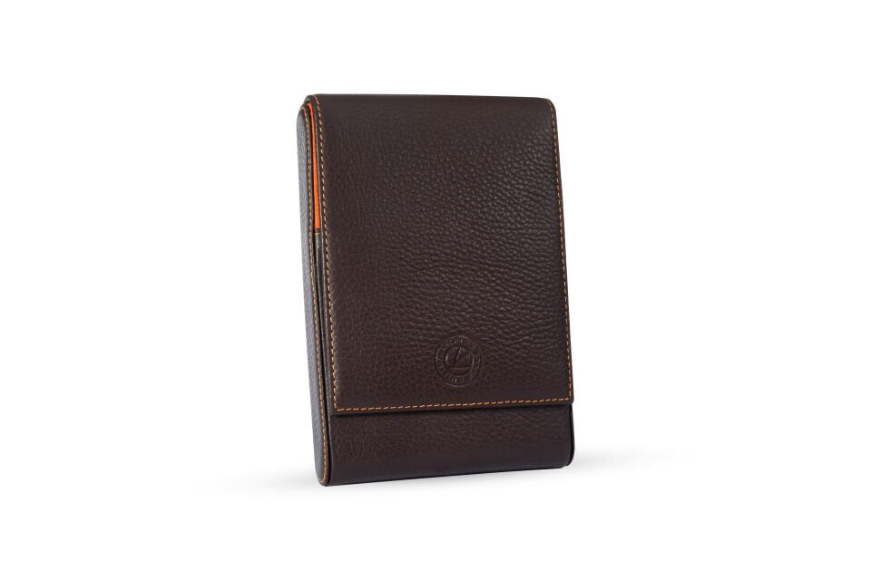 Krıc 5'li Deri Kalemlik - Floather Kahve