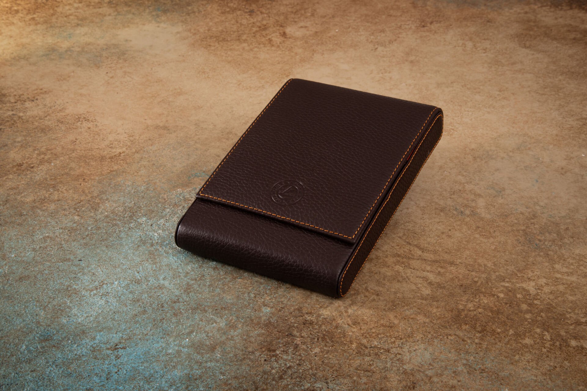 Krıc 5'li Deri Kalemlik - Floather Kahve