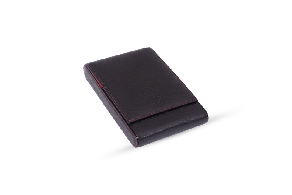 KRIC 5 Lİ DERİ KALEMLİK - FLOATHER SİYAH